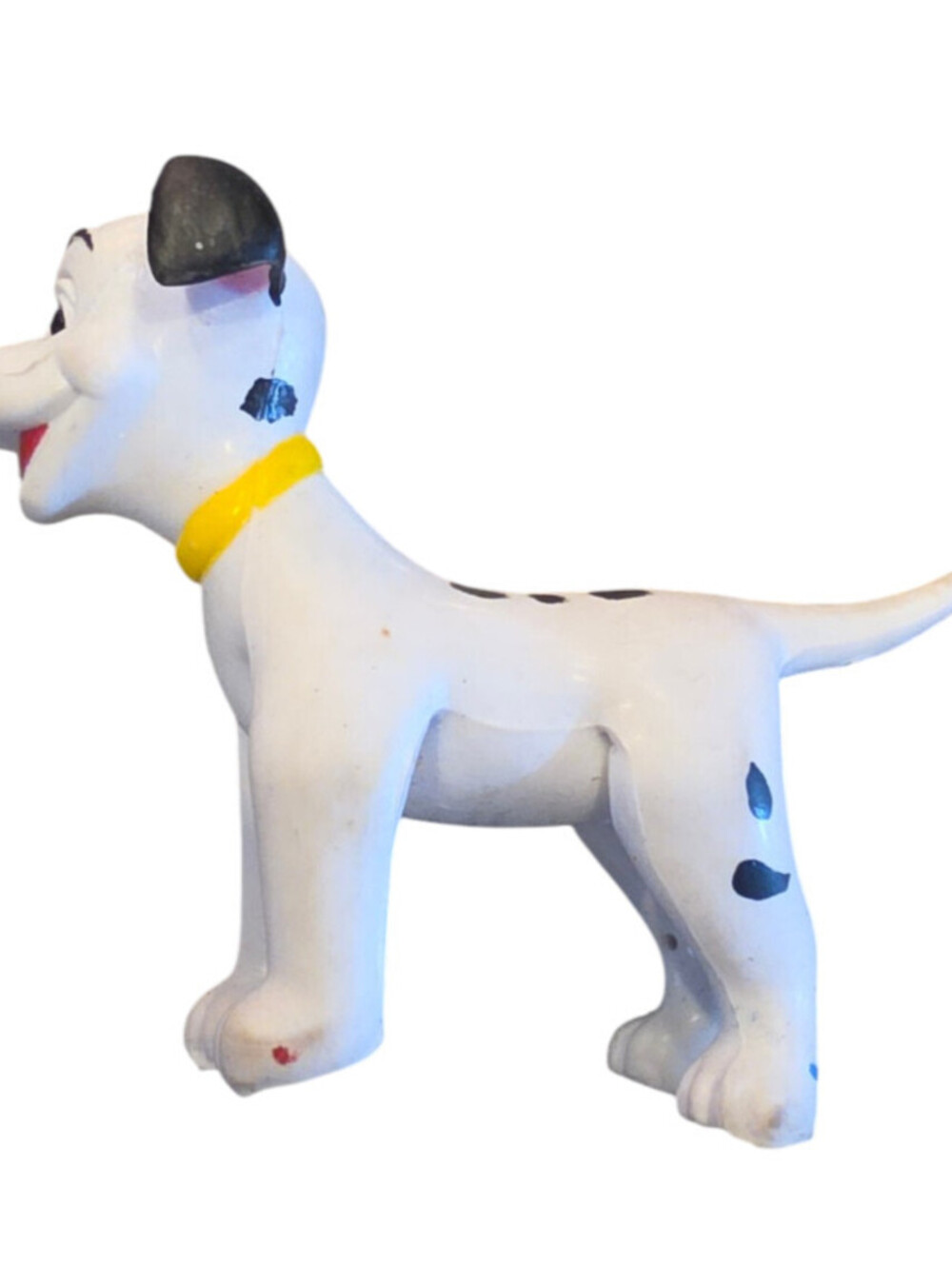 Vintage 1990s Disney 101 Dalmatians Lucky Dog Vinyl Action Figure Toy